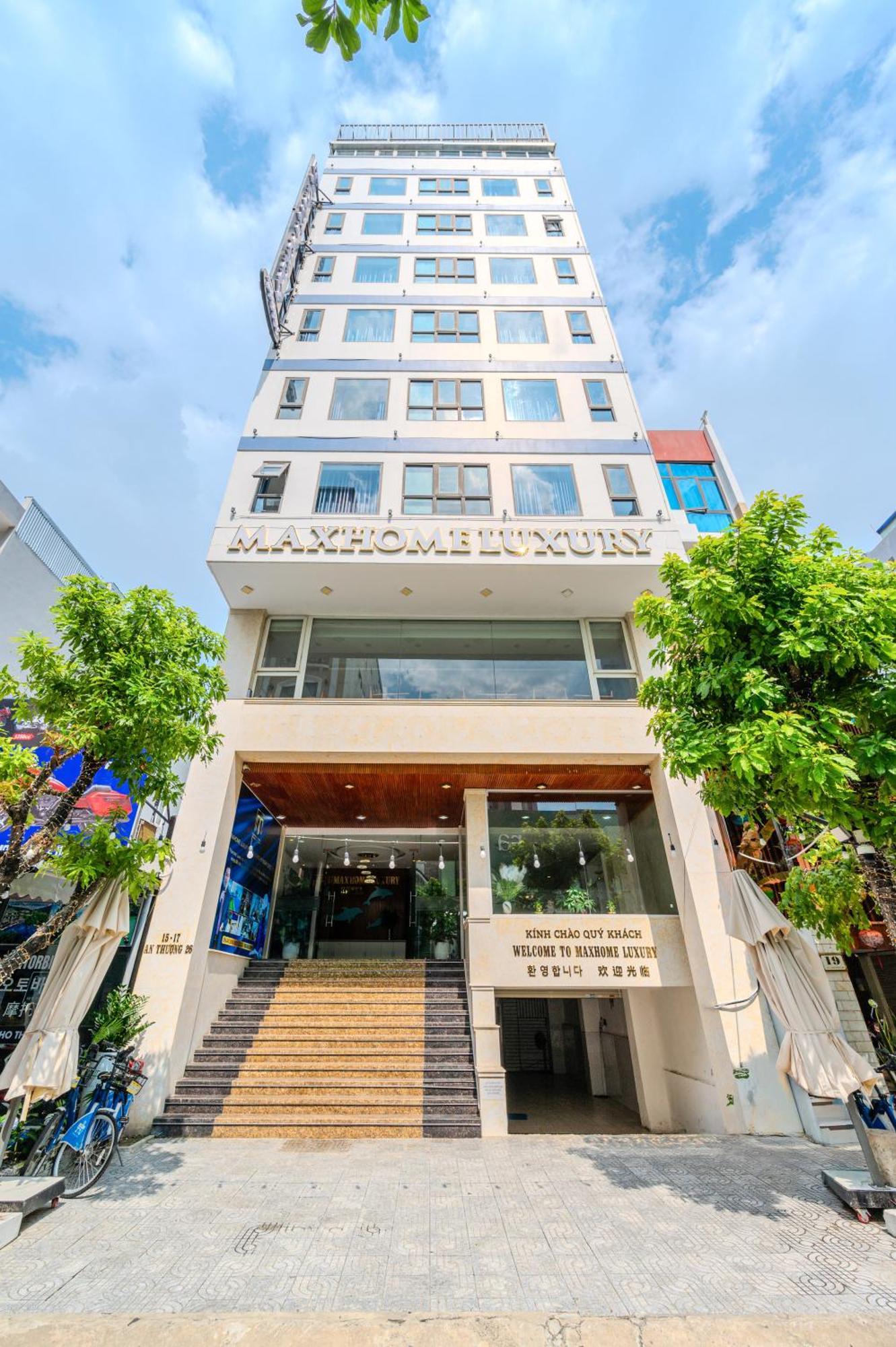 Maxhome Luxury Hotel Đà Nẵng Exterior foto